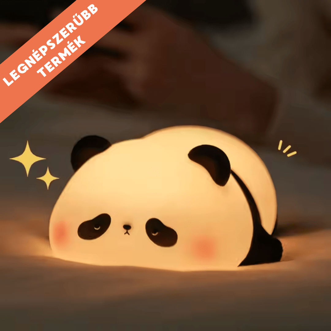 Panda éjjeli lámpa
