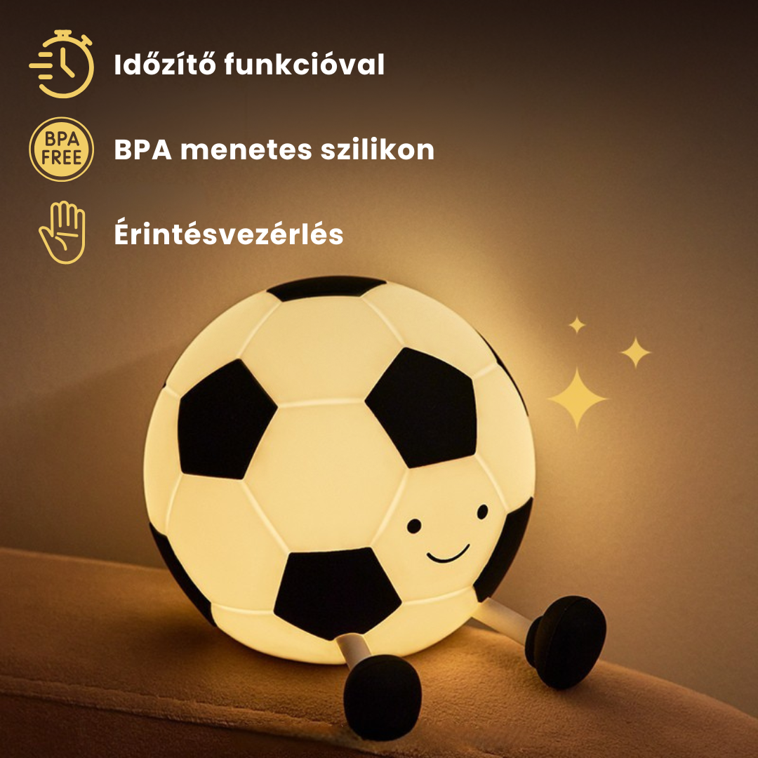 Öcsi - a focilabda Éjjeli LED Lámpa