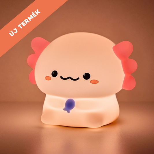 Noé - a BabyAxolotl Éjjeli LED Lámpa