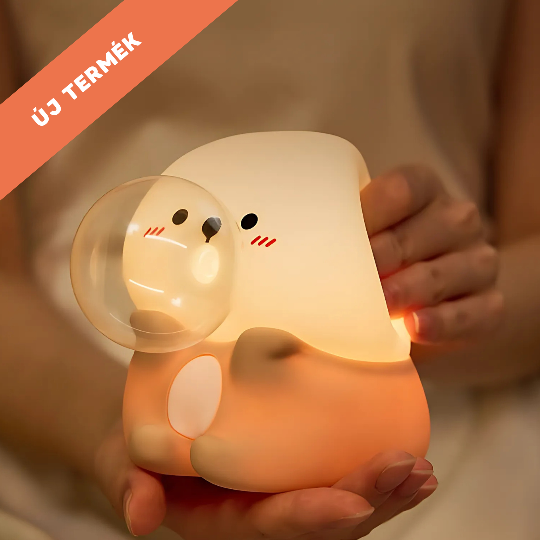 Ottó - a tengeri Vidra Éjjeli LED Lámpa