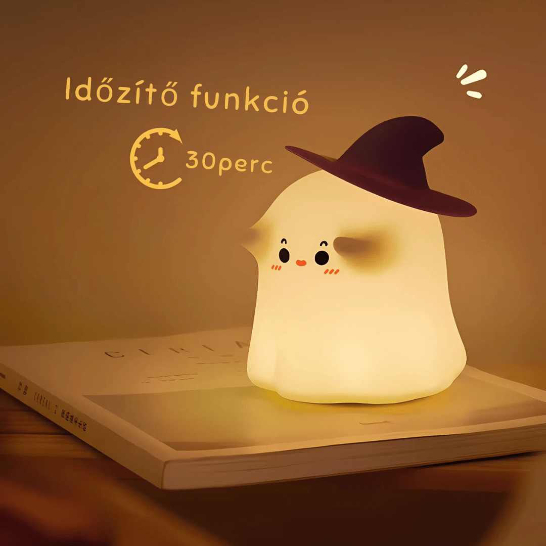 Bubu - a barátságos Szellem Éjjeli LED Lámpa