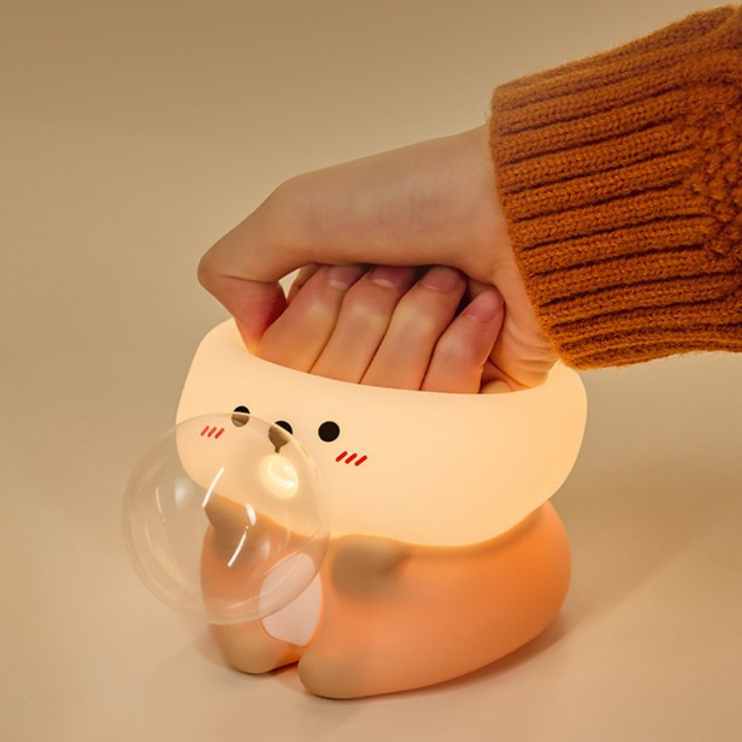 Ottó - a tengeri Vidra Éjjeli LED Lámpa