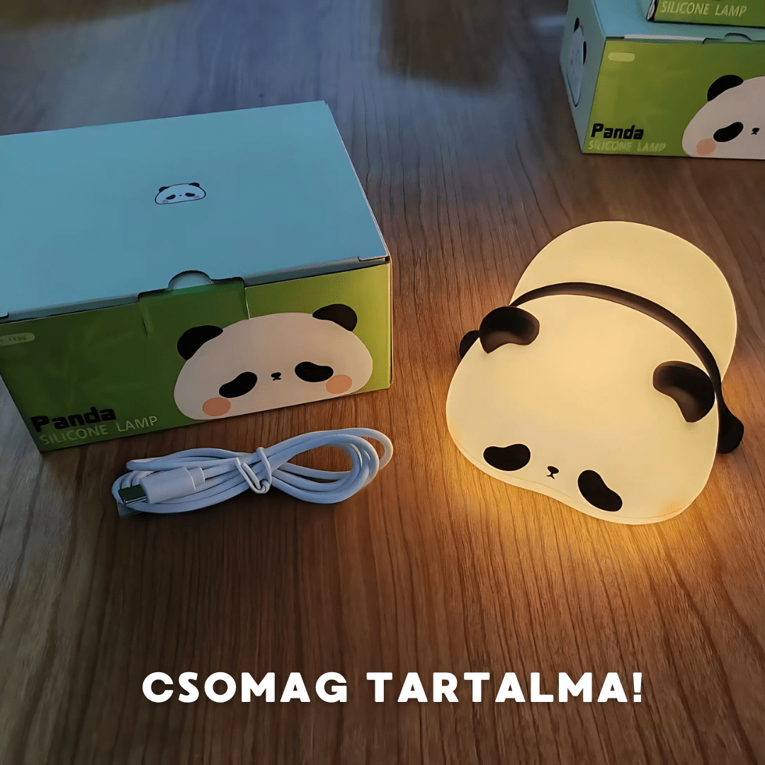 Panda éjjeli lámpa