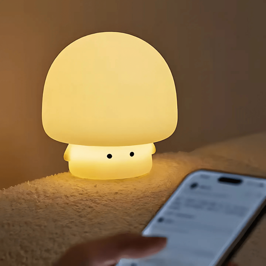 Mesegomba éjjeli lámpa