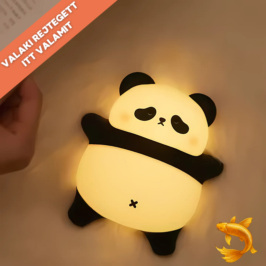 Mimó - a fekvő Panda Éjjeli LED Lámpa