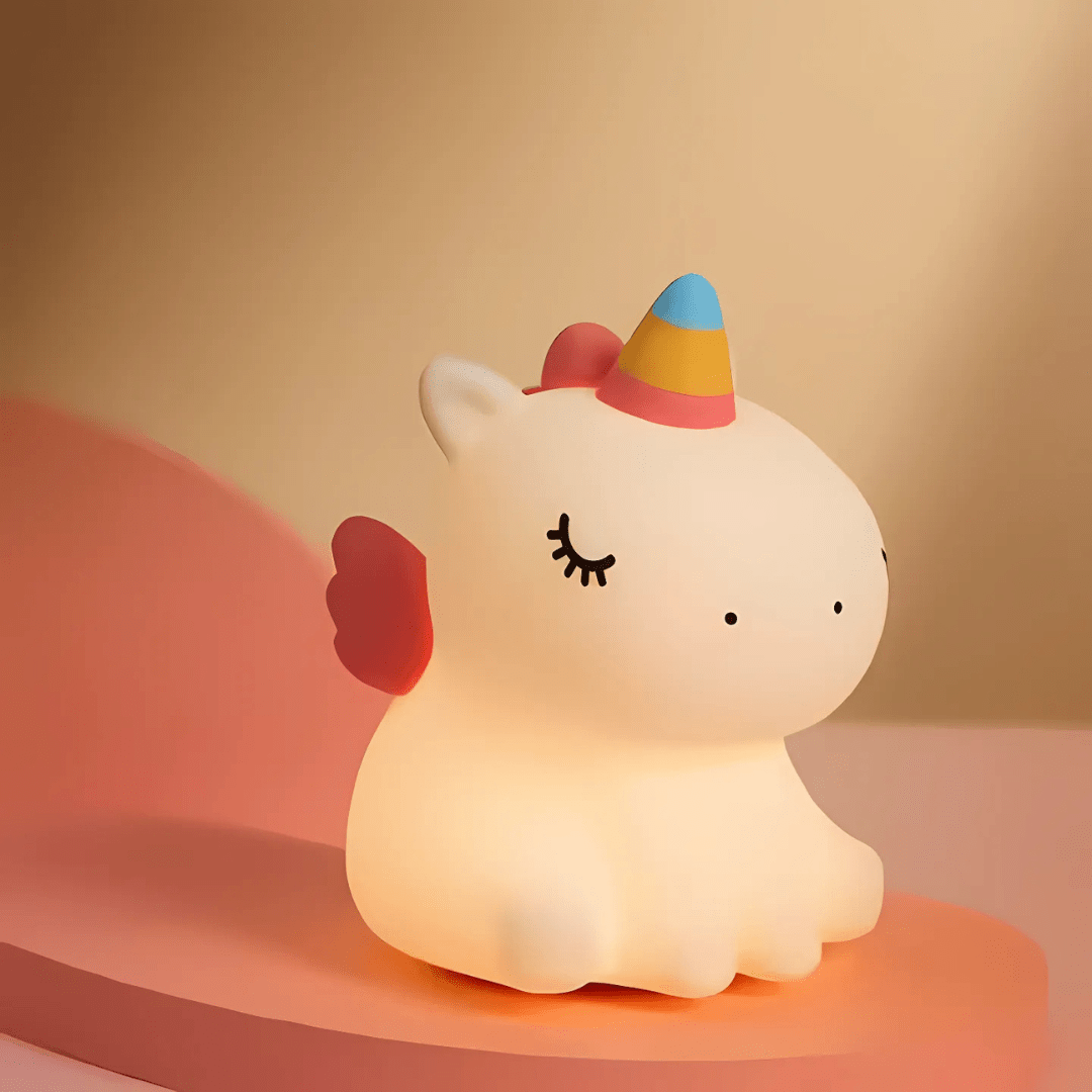 Unikornis éjjeli lámpa lányoknak