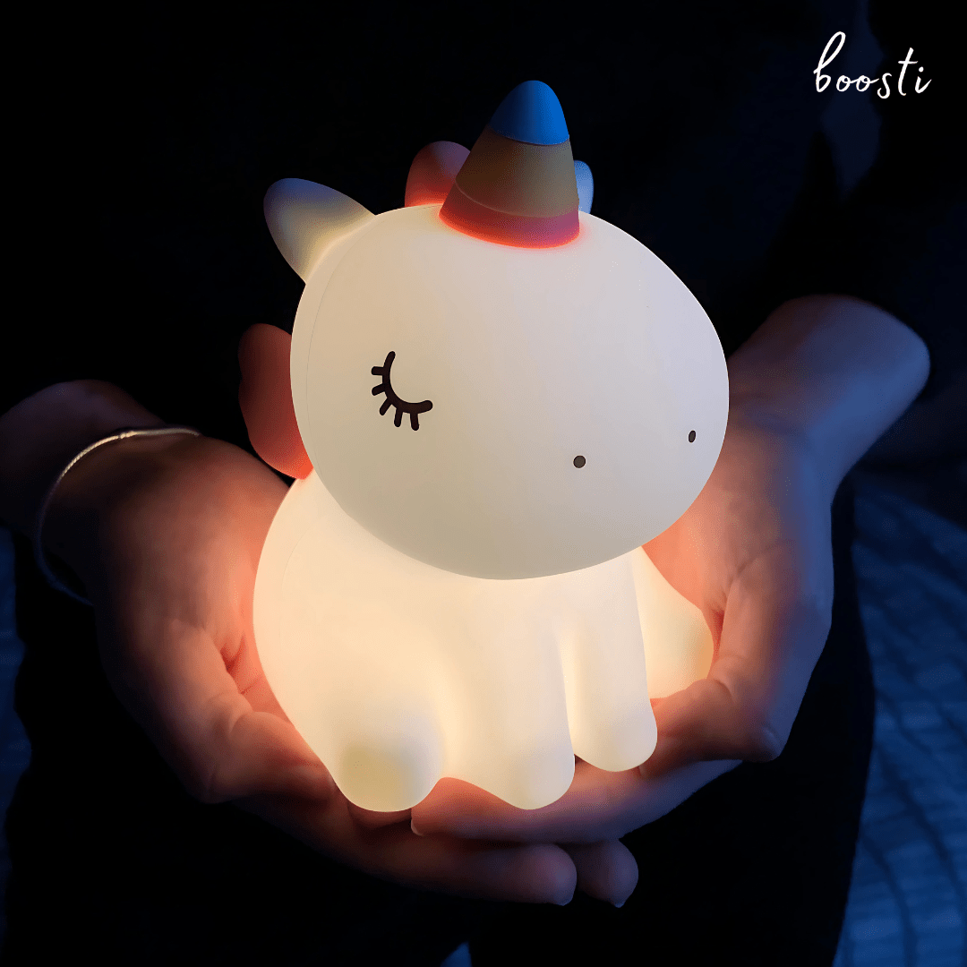 Unikornis éjjeli lámpa lányoknak