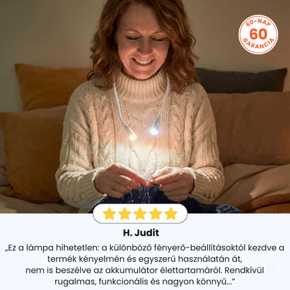 TűFény NyakLámpa – Nyakba Akasztható Lámpa Varráshoz