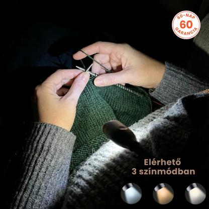 TűFény NyakLámpa – Nyakba Akasztható Lámpa Varráshoz