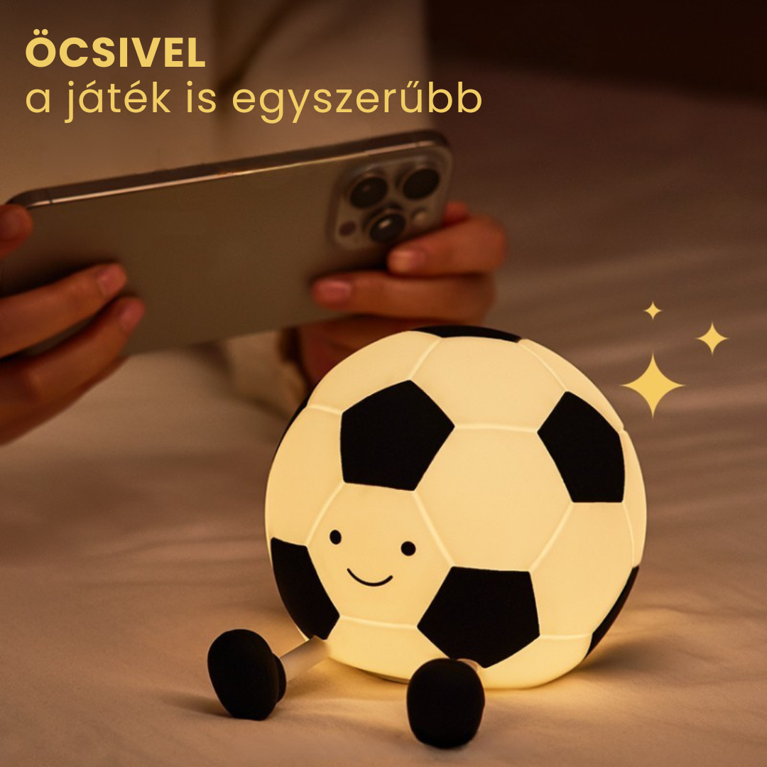 Öcsi - a focilabda Éjjeli LED Lámpa