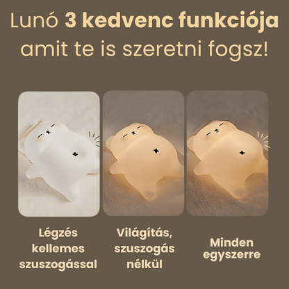 Lunó - a szuszogó Jegesmedve Éjjeli LED Lámpa