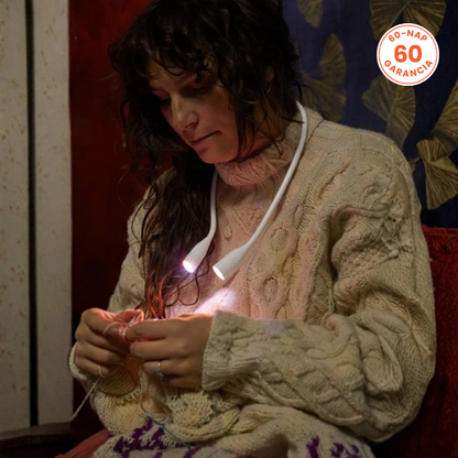 TűFény NyakLámpa – Nyakba Akasztható Lámpa Varráshoz