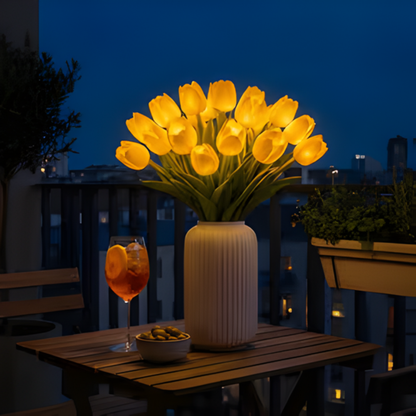 Örök Tulipán - Kézzel Készült Ragyogó Romantikus Tulipán Lámpa