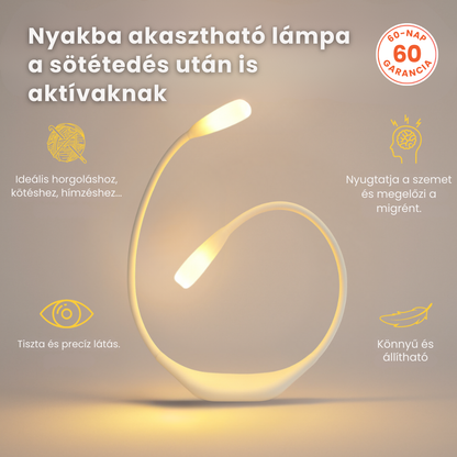 TűFény NyakLámpa – Nyakba Akasztható Lámpa Varráshoz