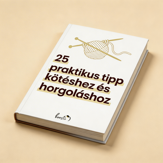 Letölthető könyv: 25 Tipp kötéshez és horgoláshoz