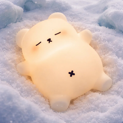 Lunó - a szuszogó Jegesmedve Éjjeli LED Lámpa