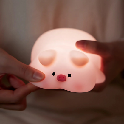 Pufi - a pocakos Malac Éjjeli LED Lámpa