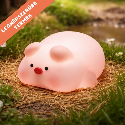 Pufi - a pocakos Malac Éjjeli LED Lámpa