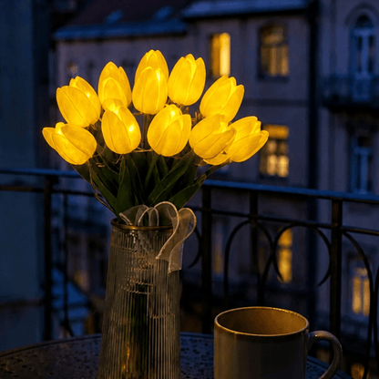 Örök Tulipán - Kézzel Készült Ragyogó Romantikus Tulipán Lámpa