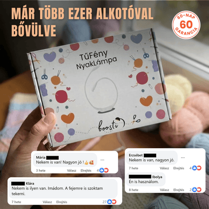 TűFény NyakLámpa – Nyakba Akasztható Lámpa Varráshoz, Kötéshez, Horgoláshoz