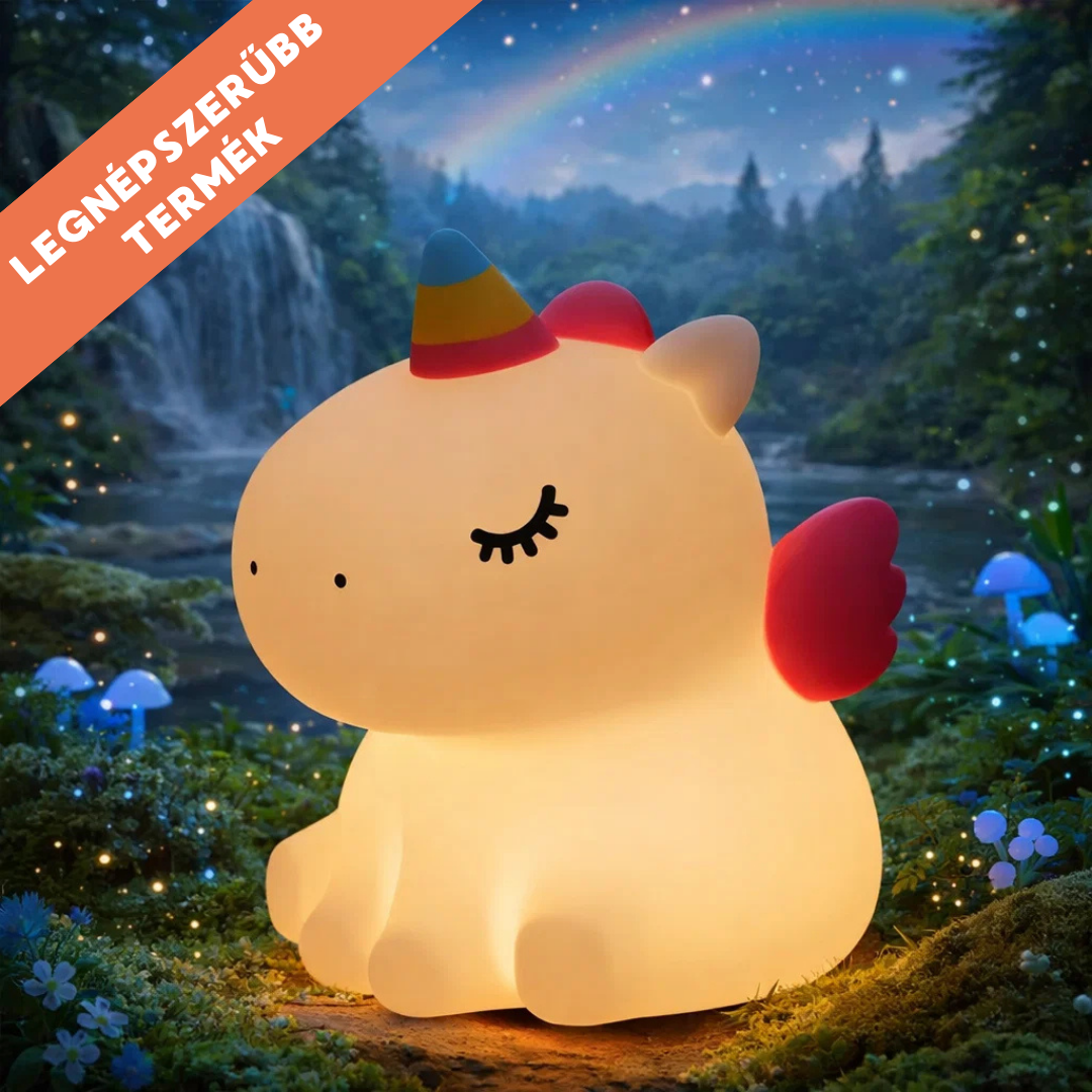 Panka - a mesebeli Unikornis Éjjeli LED Lámpa